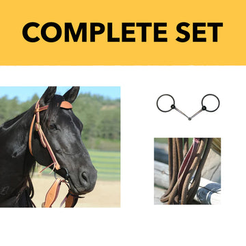 Parelli Natural West Snaffle Bridle (Complete Set)