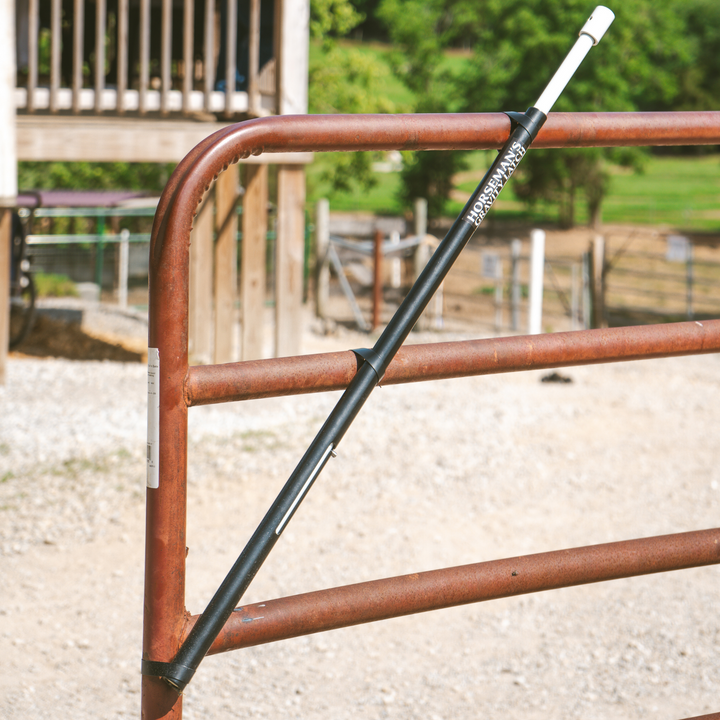Horseman’s Gravity Latch for Pipe Gates