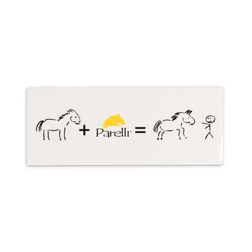 🎁 The Parelli Equation Bumper Sticker (10